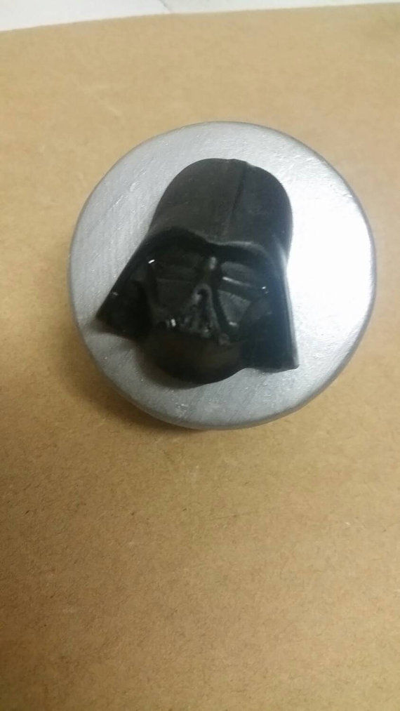 STARWARS Darth Vader DRAWER KNOBS. Great for Starwars themed bedrooms.