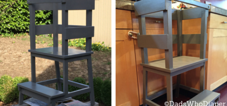 DIY Kitchen Toddler Tower For Your Little Helper