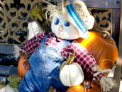 Easiest DIY Halloween Scarecrow You’ll Make (Video)