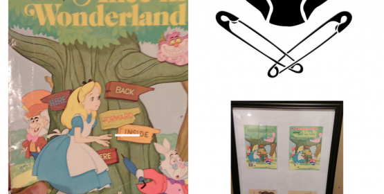 I turned my wife’s childhood coloring book into a poster for the nursery I turned my wife’s childhood coloring book into a poster for the nursery