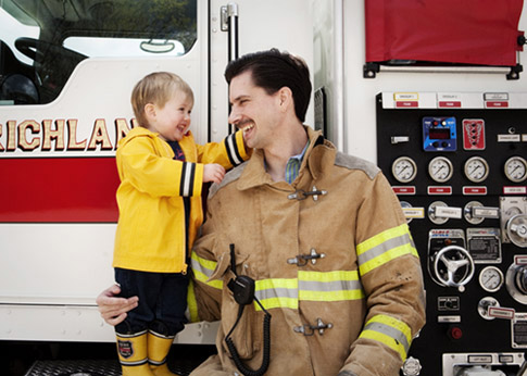 fahter-son-dadddy-fire-fighter-fireman-child