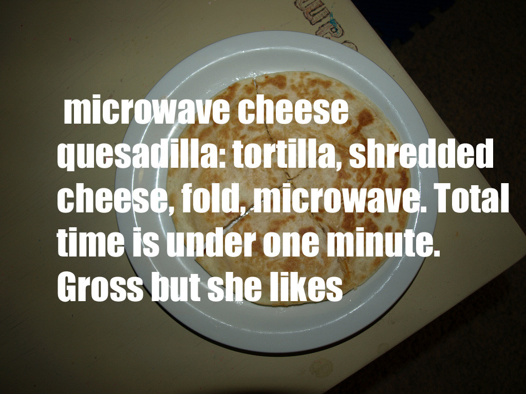Cheese Quesadilla